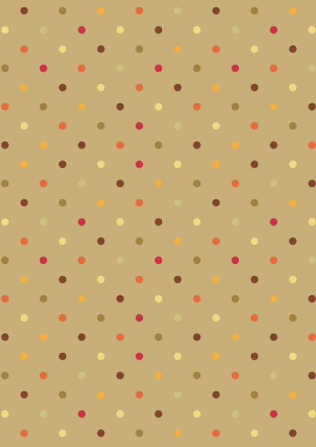 Thanksgiving scrapbook paper dotty 
