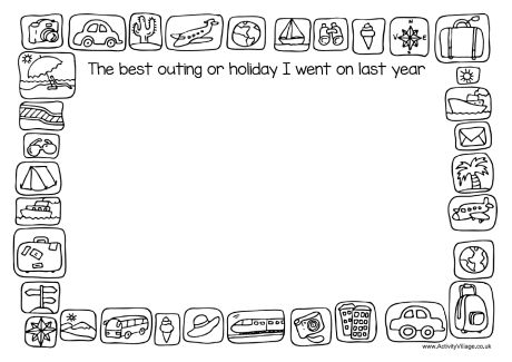 The best outing or holiday I went on last year
