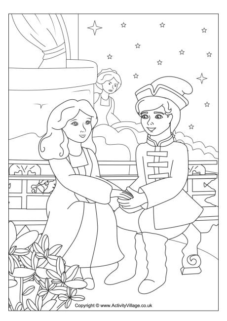 The Fire Bird colouring page 4