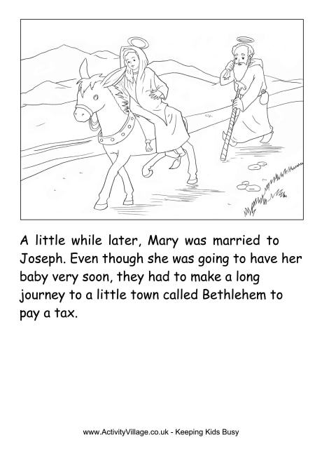 The nativity story printable - Page 2