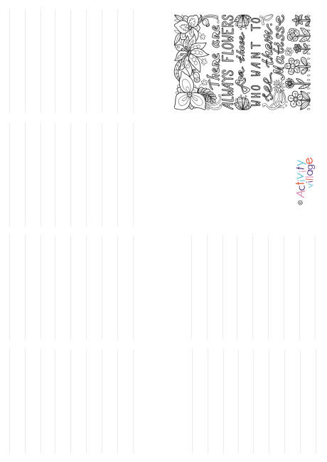 There Are Always Flowers Booklet There Are Always Flowers Booklet