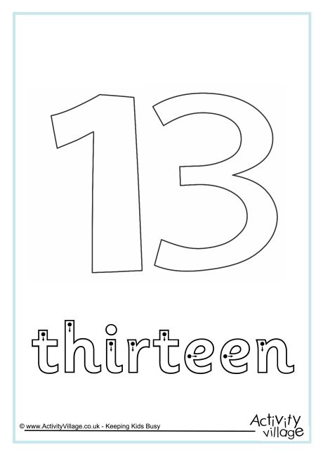 Thirteen Finger Tracing