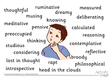 sad synonyms poster