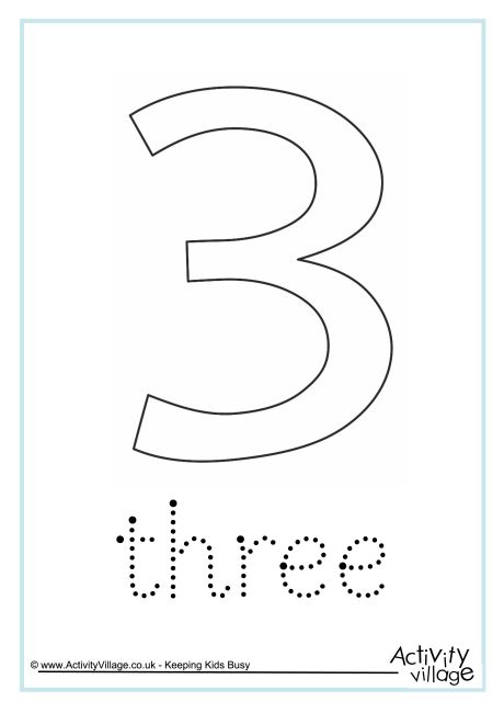 Three Word Tracing