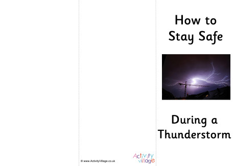 Thunderstorm Safety Leaflet Thunderstorm Safety Leaflet