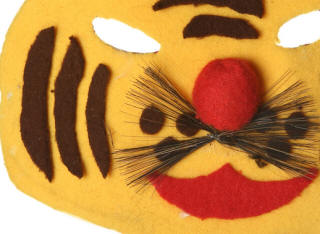 Tiger mask detail