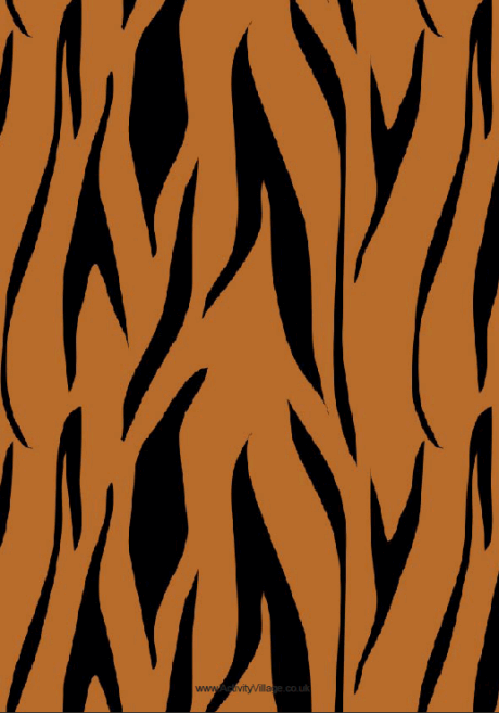 Tiger skin scrapbook and craft paper
