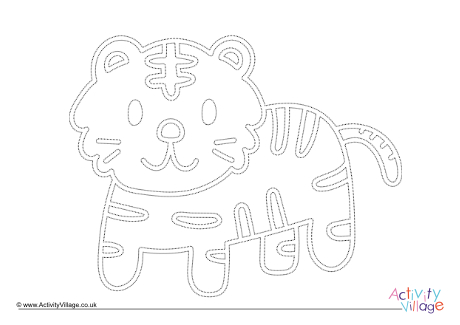 Tiger tracing page 3