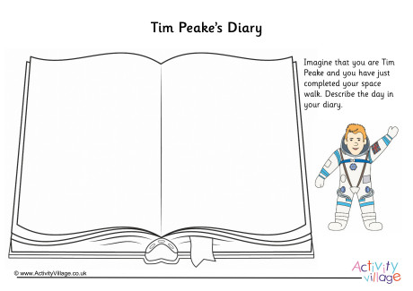 Tim Peake's Diary