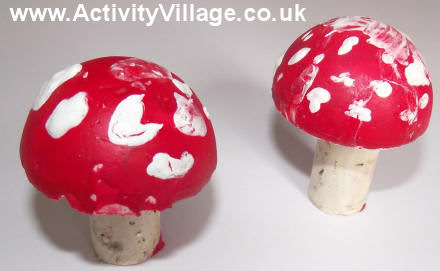 Toadstool craft