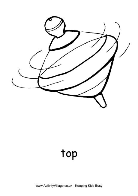  Top  Colouring  Page 