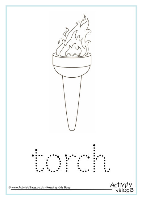 Torch Word Tracing