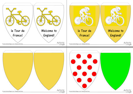 Tour de France bunting Tour de France bunting