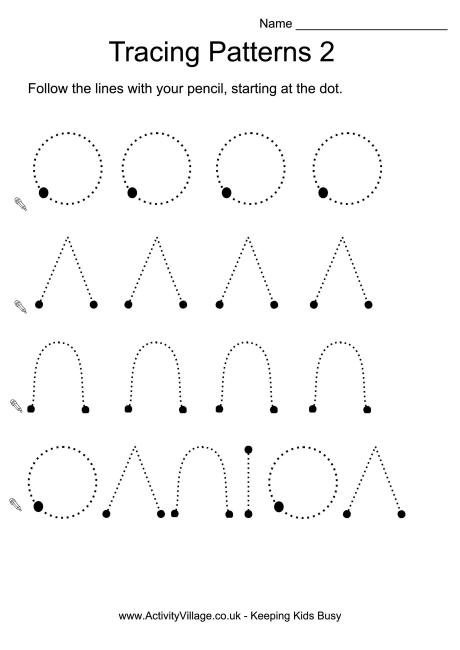 Tracing patterns 2