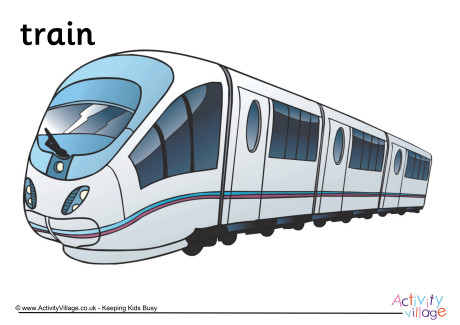 Train Poster