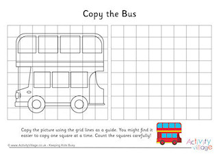 Transport Grid Copy Puzzles