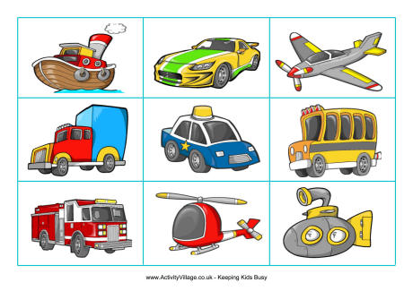 Transport matching cards