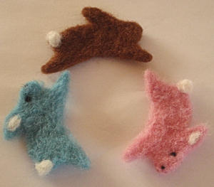 Felt Easter decorations