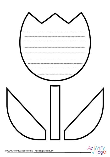 Tulip writing frame