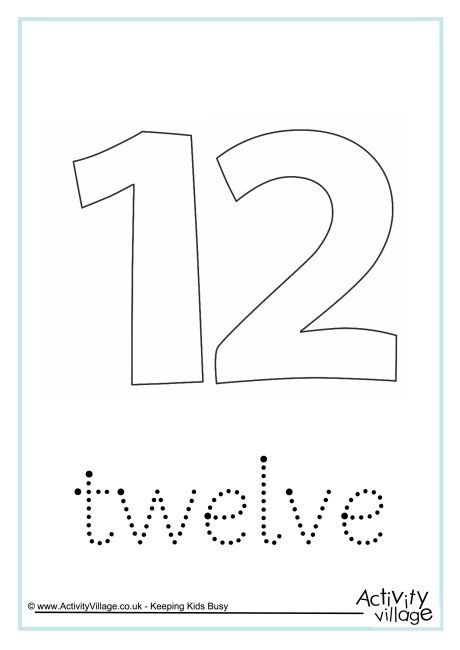 Twelve Word Tracing