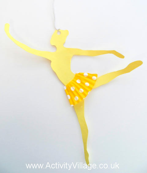 Twirly Ballerina Craft