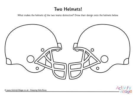 Two helmets design page
