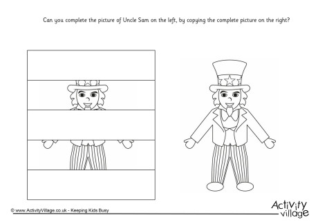 CompleteUncle Sam puzzle