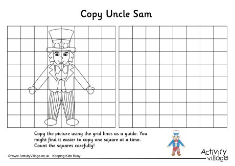 Uncle Sam grid copy
