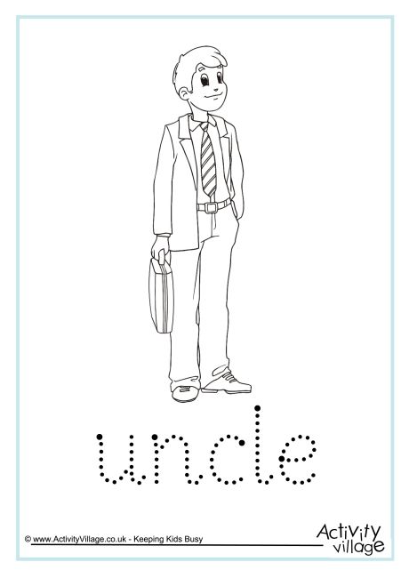 Uncle Word Tracing