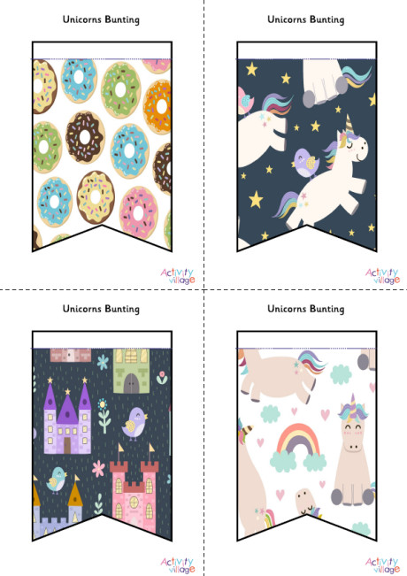 Unicorn Bunting 1 Unicorn Bunting 1