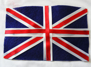 Union Jack t-shirt detail