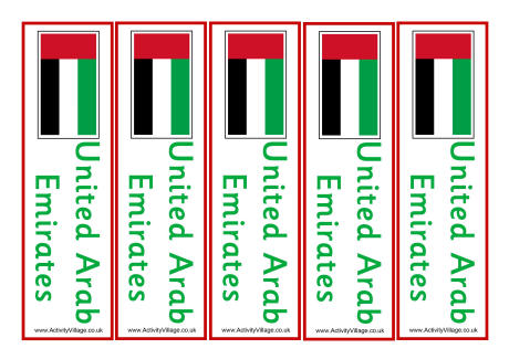 United Arab Emirates bookmarks