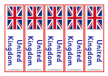 United Kingdom bookmarks