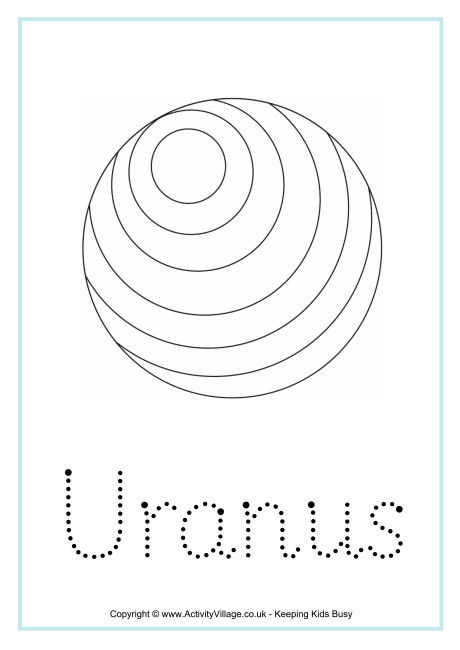 Uranus Word Tracing