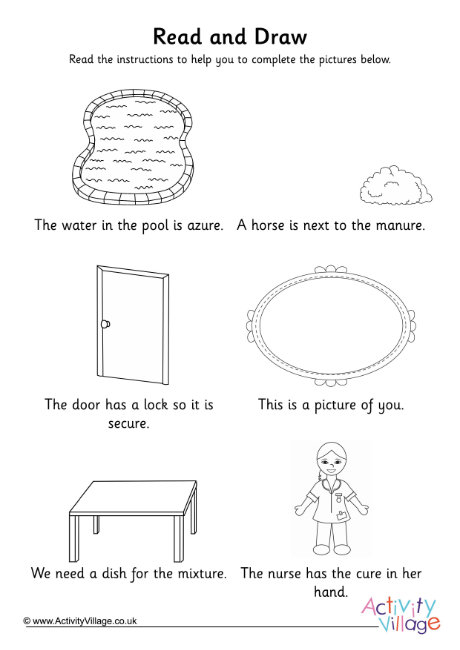 Ure Trigraph Read And Draw