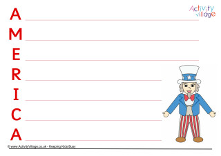 US-Themed Worksheets