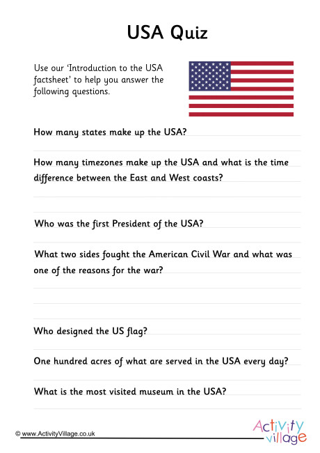 USA Quiz USA Quiz