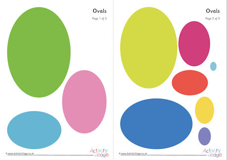 Useful shapes - ovals Useful shapes - ovals