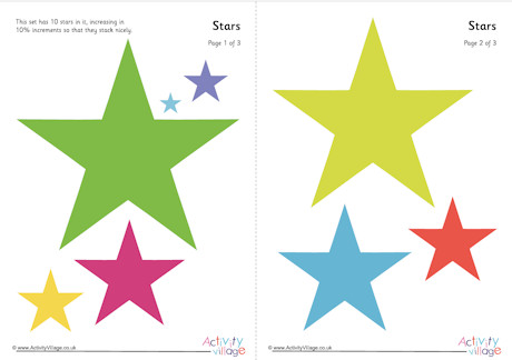Useful shapes - stars Useful shapes - stars