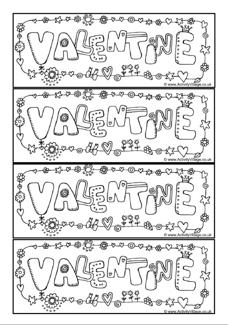valentine coloring pages activity village - photo #13