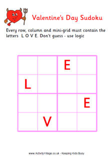 Valentine's Day Puzzles