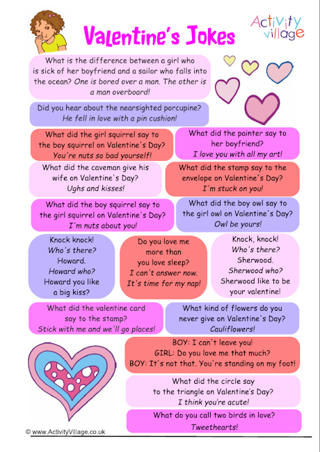 Valentines jokes