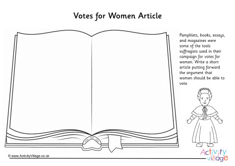 Votes for Women Article