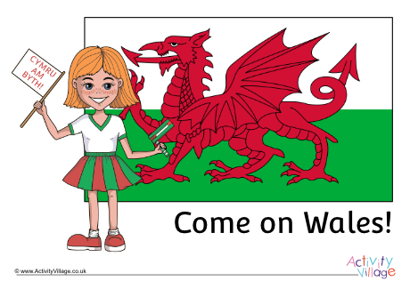 Wales supporter poster 2