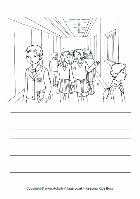 Walk don't run story paper