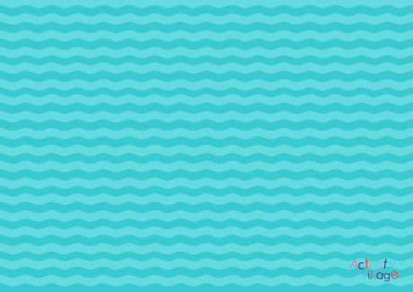 Waves scrapbook paper