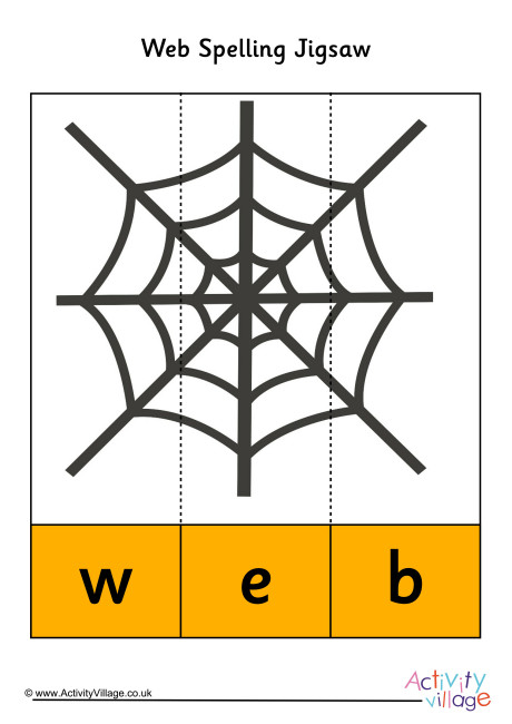 Web Spelling Jigsaw Web Spelling Jigsaw
