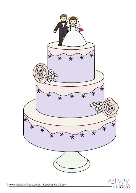 Wedding cake poster