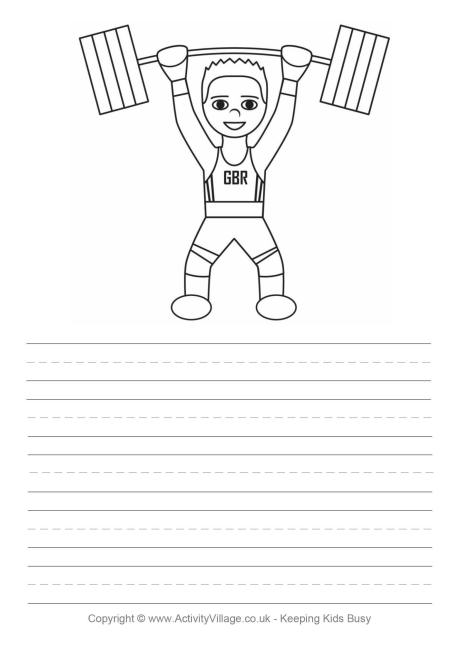 Weightlifting story paper 