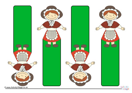 Welsh Girl Bookmarks